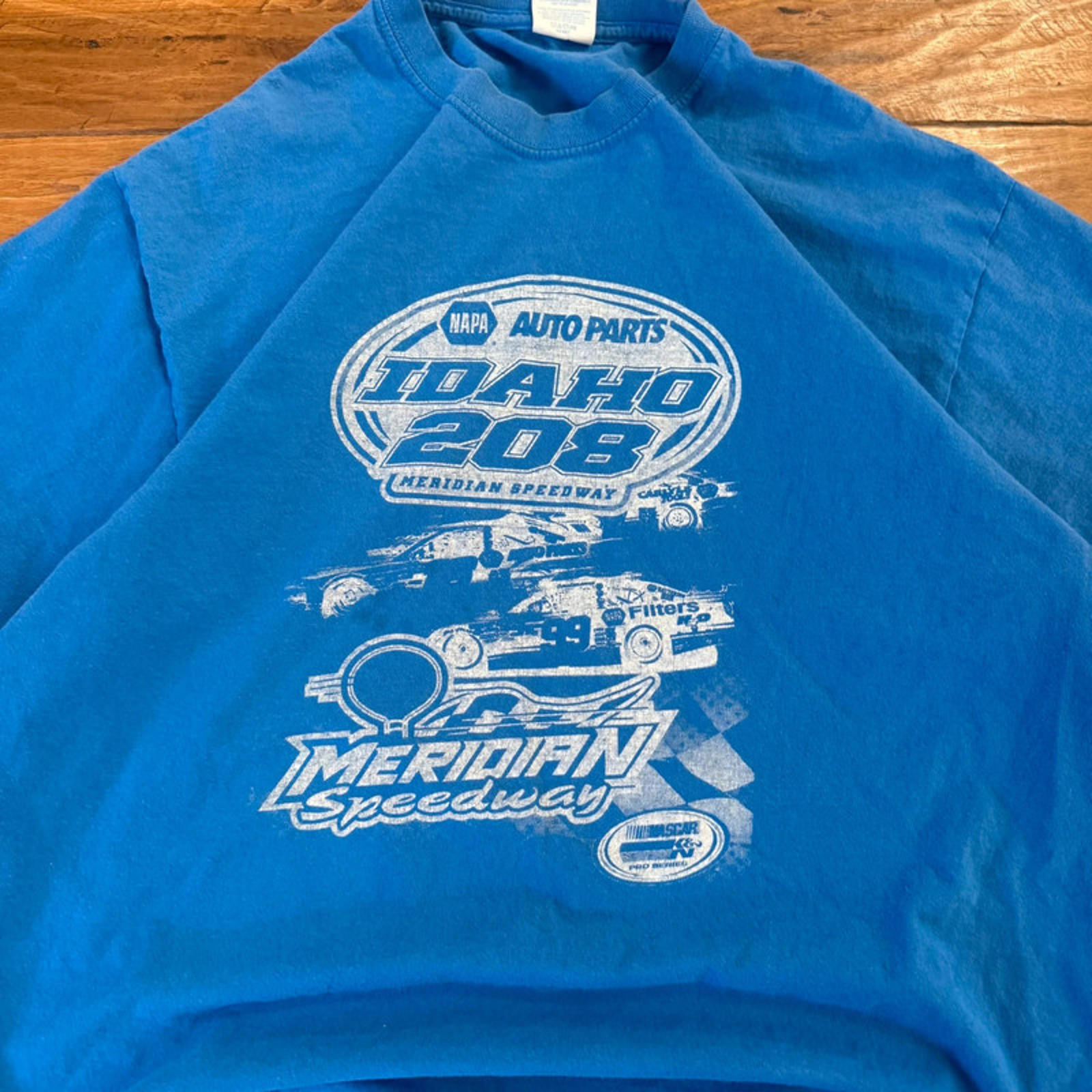Idaho 2008 Vintage Nascar Tee Idaho 2008 Vintage Nascar Tee
